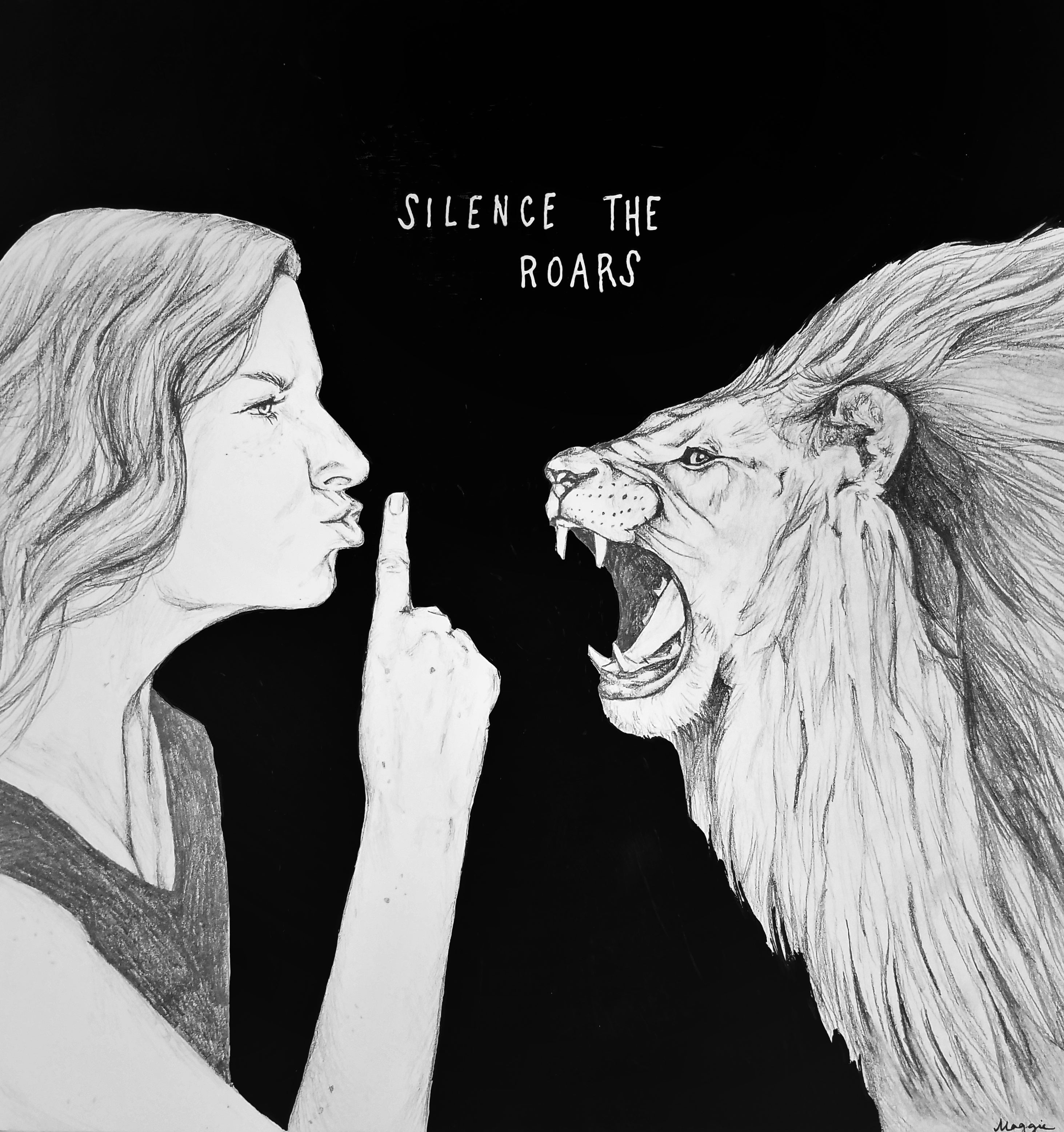 Silence the Roars Print and Love Letter - Farmgirl Paints